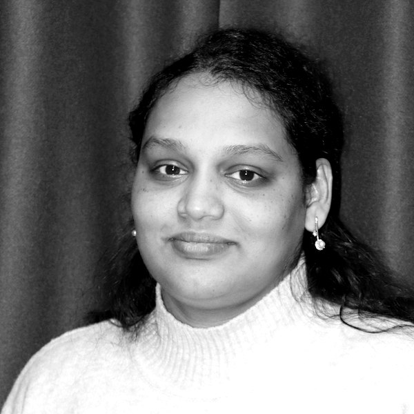Portrait of Poornima Soundara Rajan, Chief Technical Officer.